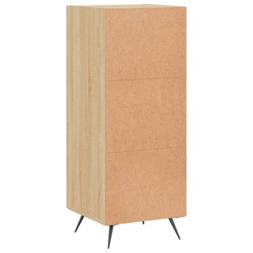 vidaXL Ντουλάπι Sonoma Δρυς 34,5x34x90cm από Επεξεργασμένο Ξύλο 1 τεμ.