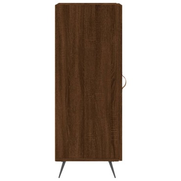 vidaXL Ντουλάπι Καφέ Δρυς 34,5x34x90cm Επεξεργασμένο Ξύλο 1 τεμ.