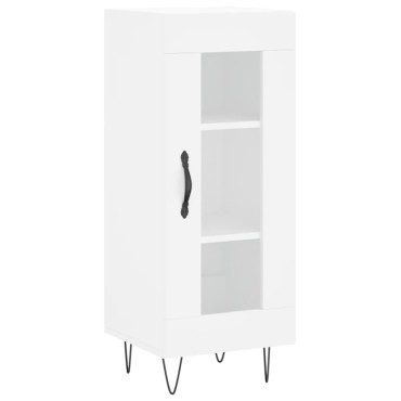 vidaXL Ντουλάπι Λευκό 34,5x34x90cm από Επεξεργασμένο Ξύλο 1 τεμ.