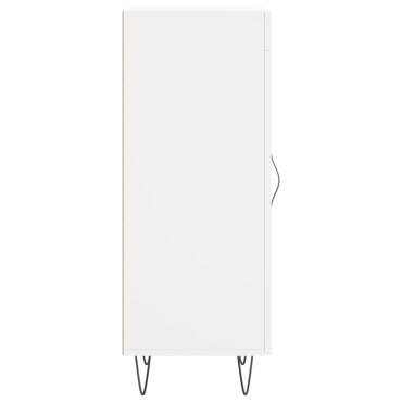 vidaXL Ντουλάπι Λευκό 34,5x34x90cm από Επεξεργασμένο Ξύλο 1 τεμ.
