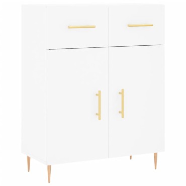 vidaXL Ντουλάπι Λευκό 69,5x34x90cm από Επεξεργασμένο Ξύλο 1 τεμ.