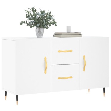 vidaXL Ντουλάπι Λευκό 100x36 x60cm Επεξεργασμένο Ξύλο 1 τεμ.