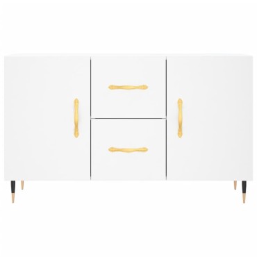 vidaXL Ντουλάπι Λευκό 100x36 x60cm Επεξεργασμένο Ξύλο 1 τεμ.