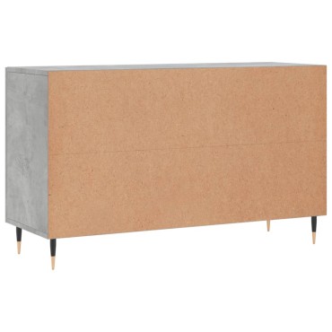 vidaXL Ντουλάπι Γκρι Σκυροδέματος 100x36x60cm Επεξεργασμένο Ξύλο 1 τεμ.
