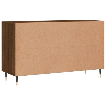 vidaXL Μπουφές Καφέ Δρυς 100x36x60cm Επεξεργασμένο Ξύλο 1 τεμ.
