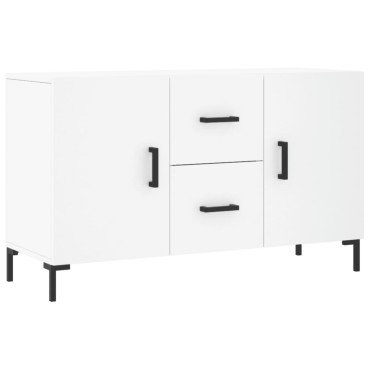 vidaXL Ντουλάπι Λευκό 100x36 x60cm Επεξεργασμένο Ξύλο 1 τεμ.