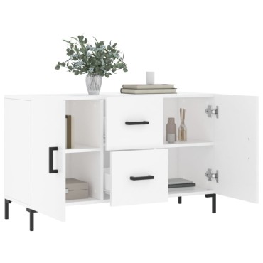 vidaXL Ντουλάπι Λευκό 100x36 x60cm Επεξεργασμένο Ξύλο 1 τεμ.