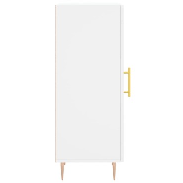 vidaXL Ντουλάπι Λευκό 34,5x34x90cm από Επεξεργασμένο Ξύλο 1 τεμ.