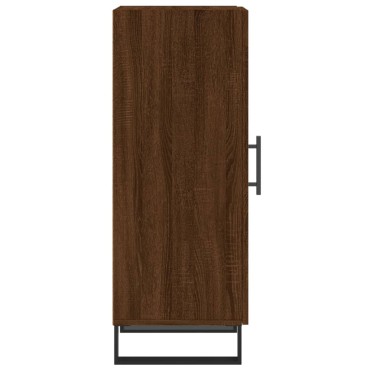 vidaXL Ντουλάπι Καφέ Δρυς 34,5x34x90cm Επεξεργασμένο Ξύλο 1 τεμ.