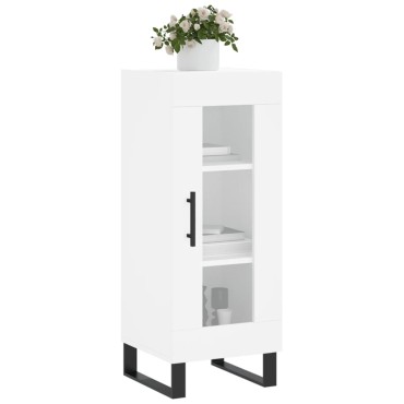 vidaXL Ντουλάπι Λευκό 34,5x34x90cm από Επεξεργασμένο Ξύλο 1 τεμ.