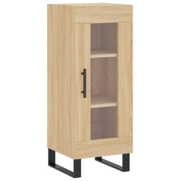 vidaXL Ντουλάπι Sonoma Δρυς 34,5x34x90cm από Επεξεργασμένο Ξύλο 1 τεμ.