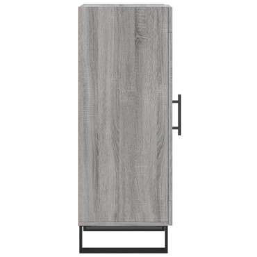vidaXL Ντουλάπι Γκρι Sonoma 34,5x34x90cm από Επεξεργασμένο Ξύλο 1 τεμ.