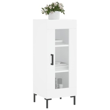 vidaXL Ντουλάπι Λευκό 34,5x34x90cm από Επεξεργασμένο Ξύλο 1 τεμ.
