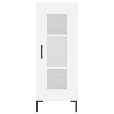vidaXL Ντουλάπι Λευκό 34,5x34x90cm από Επεξεργασμένο Ξύλο 1 τεμ.