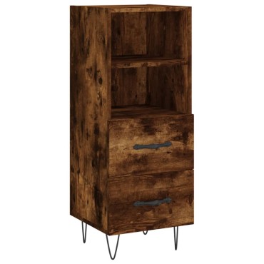 vidaXL Ντουλάπι Καπνιστή Δρυς 34,5x34x90cm Επεξεργασμένο Ξύλο 1 τεμ.