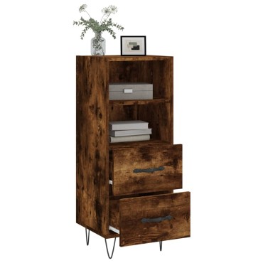 vidaXL Ντουλάπι Καπνιστή Δρυς 34,5x34x90cm Επεξεργασμένο Ξύλο 1 τεμ.