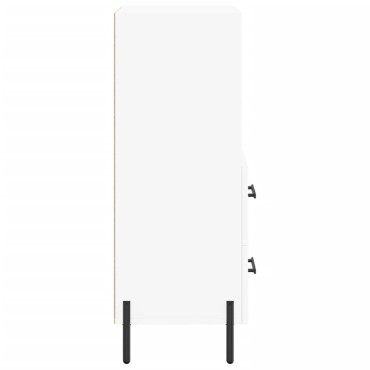 vidaXL Ντουλάπι Λευκό 34,5x34x90cm από Επεξεργασμένο Ξύλο 1 τεμ.
