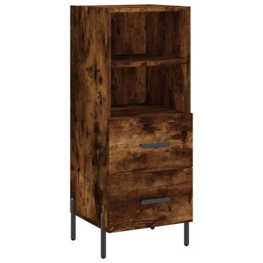 vidaXL Ντουλάπι Καπνιστή Δρυς 34,5x34x90cm Επεξεργασμένο Ξύλο 1 τεμ.