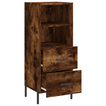 vidaXL Ντουλάπι Καπνιστή Δρυς 34,5x34x90cm Επεξεργασμένο Ξύλο 1 τεμ.