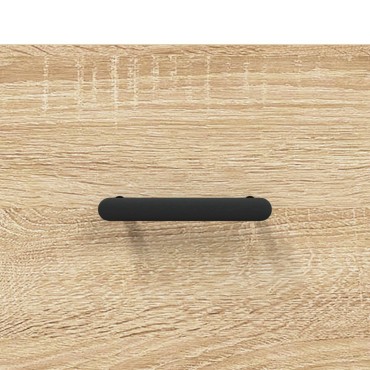 vidaXL Ντουλάπι Sonoma Δρυς 34,5x34x90cm από Επεξεργασμένο Ξύλο 1 τεμ.