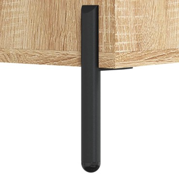 vidaXL Ντουλάπι Sonoma Δρυς 34,5x34x90cm από Επεξεργασμένο Ξύλο 1 τεμ.