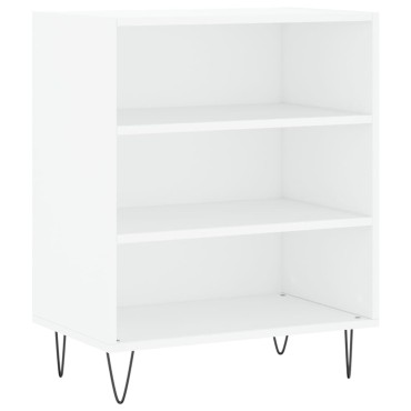 vidaXL Ραφιέρα Λευκή 57x35x70cm από Επεξεργασμένο Ξύλο 1 τεμ.