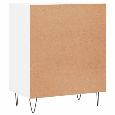 vidaXL Ραφιέρα Λευκή 57x35x70cm από Επεξεργασμένο Ξύλο 1 τεμ.