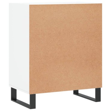 vidaXL Ραφιέρα Λευκή 57x35x70cm από Επεξεργασμένο Ξύλο 1 τεμ.