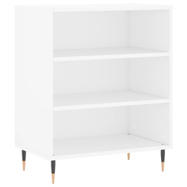 vidaXL Ραφιέρα Λευκή 57x35x70cm από Επεξεργασμένο Ξύλο 1 τεμ.
