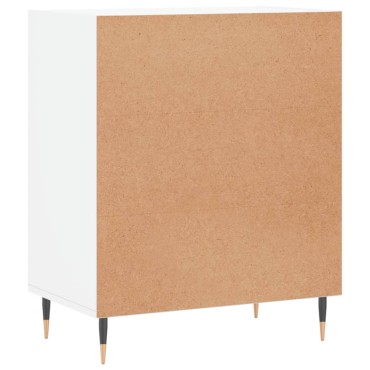 vidaXL Ραφιέρα Λευκή 57x35x70cm από Επεξεργασμένο Ξύλο 1 τεμ.