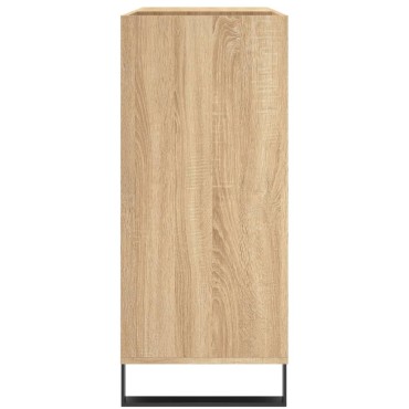 vidaXL Δισκοθήκη Sonoma Δρυς 84,5x38x89cm από Επεξεργασμένο Ξύλο