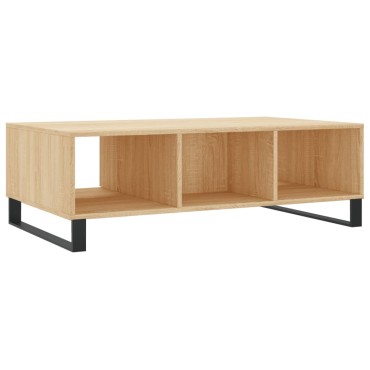 vidaXL Τραπεζάκι Σαλονιού Sonoma Δρυς 104x60x35cm από Επεξεργ. Ξύλο 1 τεμ.