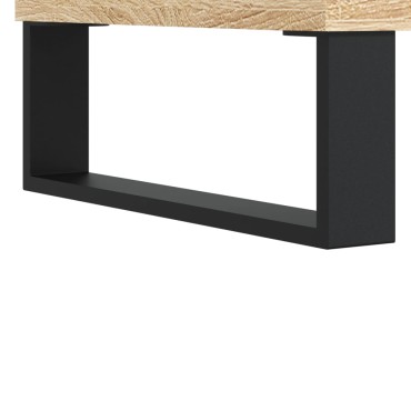 vidaXL Τραπεζάκι Σαλονιού Sonoma Δρυς 104x60x35cm από Επεξεργ. Ξύλο 1 τεμ.