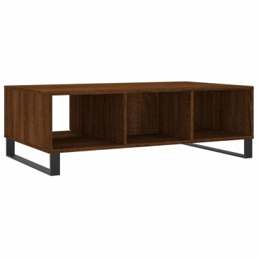 vidaXL Τραπεζάκι Σαλονιού Καφέ Δρυς 104x60x35cm Επεξεργασμένο Ξύλο 1 τεμ.