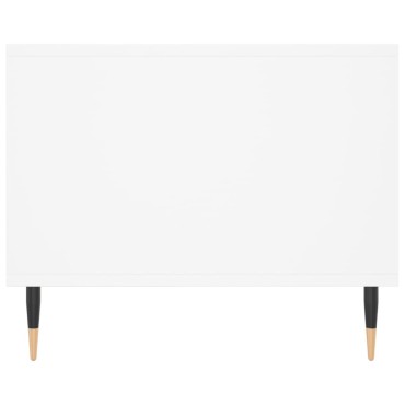 vidaXL Τραπεζάκι Σαλονιού Λευκό 90x50x40cm Επεξεργασμένο Ξύλο 1 τεμ.