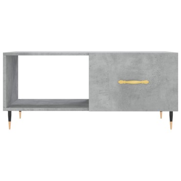 vidaXL Τραπεζάκι Σαλονιού Γκρι Σκυρ. 90x50x40cm Επεξεργασμένο Ξύλο 1 τεμ.