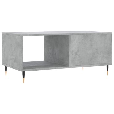vidaXL Τραπεζάκι Σαλονιού Γκρι Σκυρ. 90x50x40cm Επεξεργασμένο Ξύλο 1 τεμ.