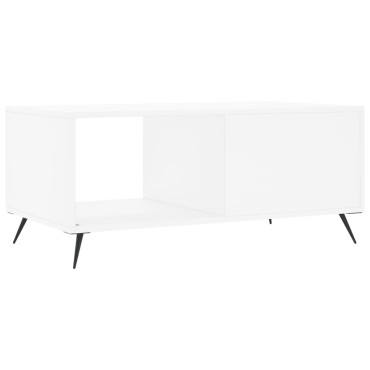 vidaXL Τραπεζάκι Σαλονιού Λευκό 90x50x40cm Επεξεργασμένο Ξύλο 1 τεμ.