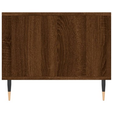 vidaXL Τραπεζάκι Σαλονιού Καφέ Δρυς 90x50x40cm Επεξεργασμένο Ξύλο 1 τεμ.