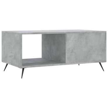 vidaXL Τραπεζάκι Σαλονιού Γκρι Σκυρ. 90x50x40cm Επεξεργασμένο Ξύλο 1 τεμ.