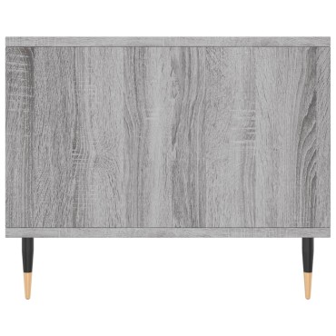 vidaXL Τραπεζάκι Σαλονιού Γκρι Sonoma 90x50x40cm Επεξεργασμένο Ξύλο 1 τεμ.