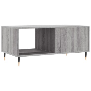 vidaXL Τραπεζάκι Σαλονιού Γκρι Sonoma 90x50x40cm Επεξεργασμένο Ξύλο 1 τεμ.