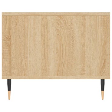 vidaXL Τραπεζάκι Σαλονιού Sonoma Δρυς 90x50x40cm Επεξεργασμένο Ξύλο 1 τεμ.