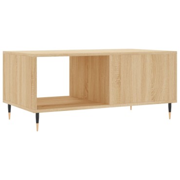 vidaXL Τραπεζάκι Σαλονιού Sonoma Δρυς 90x50x40cm Επεξεργασμένο Ξύλο 1 τεμ.