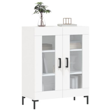 vidaXL Ντουλάπι Λευκό 69,5x34x90cm από Επεξεργασμένο Ξύλο 1 τεμ.