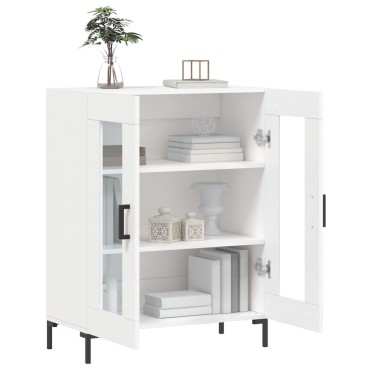 vidaXL Ντουλάπι Λευκό 69,5x34x90cm από Επεξεργασμένο Ξύλο 1 τεμ.