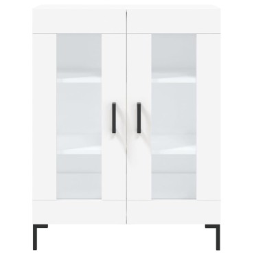 vidaXL Ντουλάπι Λευκό 69,5x34x90cm από Επεξεργασμένο Ξύλο 1 τεμ.