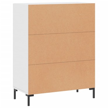vidaXL Ντουλάπι Λευκό 69,5x34x90cm από Επεξεργασμένο Ξύλο 1 τεμ.