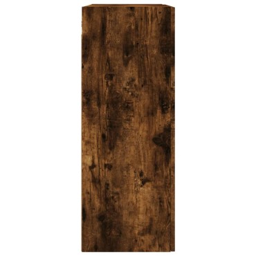 vidaXL Ντουλάπι Τοίχου Καπνιστή Δρυς 69,5x34x90cm 1 τεμ.