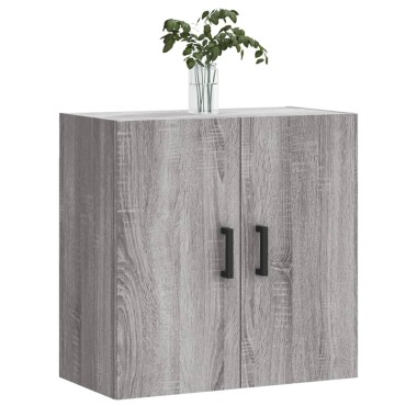 vidaXL Ντουλάπι Τοίχου Γκρι Sonoma 60x31x60cm από Επεξεργασμένο Ξύλο 1 τεμ.